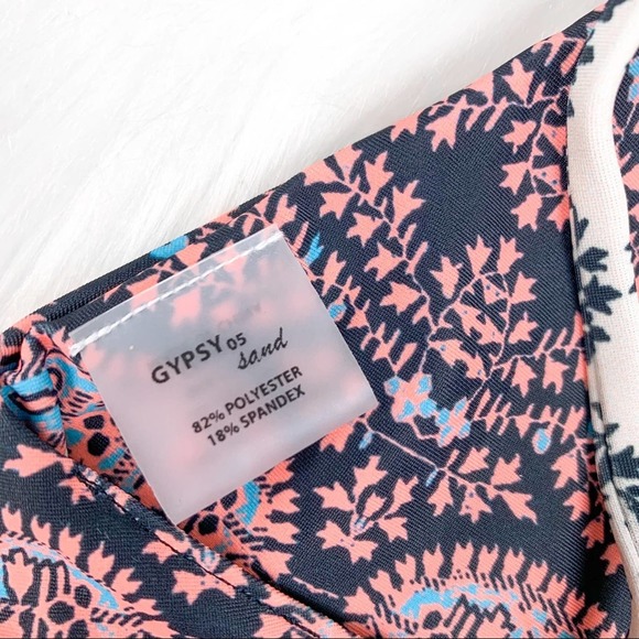 Gypsy 05 Anthropologie High Neckline Bikini Neapolitan Paisley Print Size XS - Picture 13 of 14